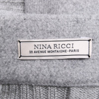 Nina Ricci Rock aus Wolle in Grau