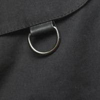 Prada Jacke/Mantel aus Baumwolle in Schwarz