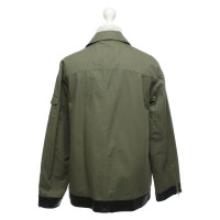 Mc Q Alexander Mc Queen Jacket/Coat Cotton in Green