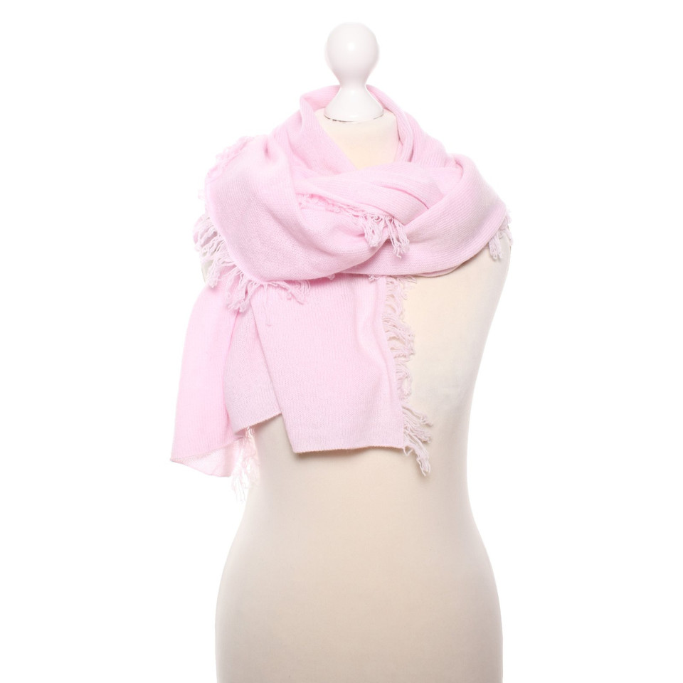 Herzen‘s Angelegenheit Schal/Tuch aus Wolle in Rosa / Pink