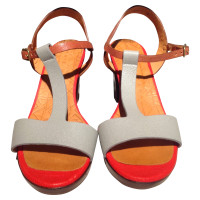 Chie Mihara Pumps/Peeptoes Leather in Grey