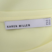Karen Millen Silk Top geel