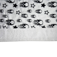 Philipp Plein Bath towel with pattern