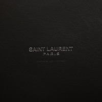 Saint Laurent Sac de Jour Baby Leer in Grijs