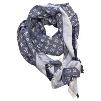 Louis Vuitton Monogram Denim scarf in blue