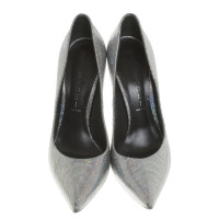 Casadei pumps Silvery