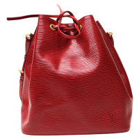 Louis Vuitton Shopper en Cuir en Rouge