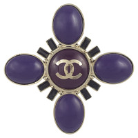 Chanel Broche in Blauw