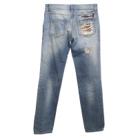 Ermanno Scervino Jeans en regard détruit