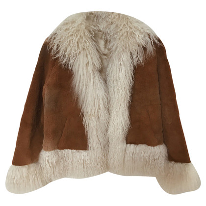 Sprung Frères Paris Fur jacket in brown