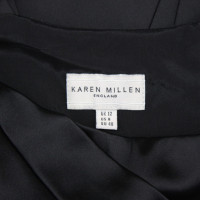 Karen Millen Maxi-Kleid in Schwarz