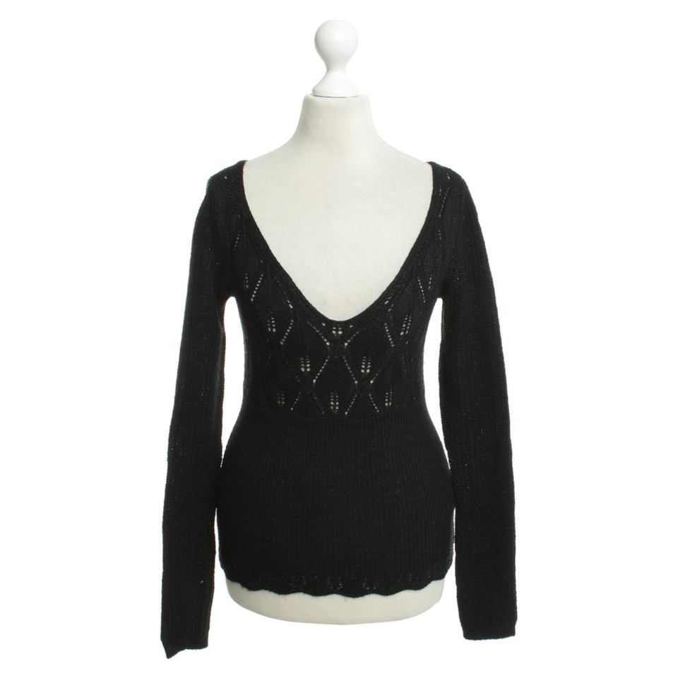 Dolce & Gabbana Pull en tricot noir