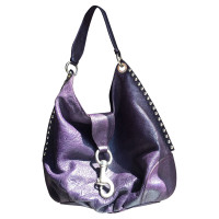Moschino Cheap And Chic Handbag Leather in Violet