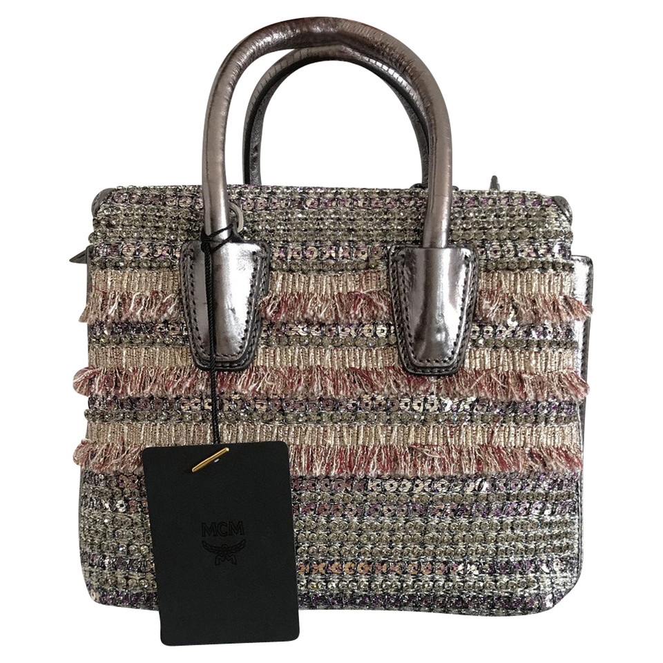 Mcm "Milla Bag Crystal Tweed"