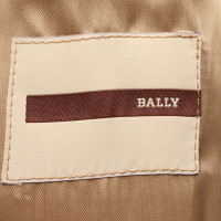 Bally Giacca/Cappotto in Pelle in Marrone