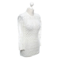 Isabel Marant For H&M Oberteil aus Baumwolle in Weiß