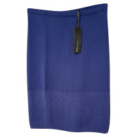 D. Exterior Tricot en Laine en Bleu