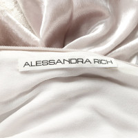 Alessandra Rich Vestito in Argenteo