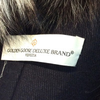 Golden Goose Jacke aus Silberfuchs-Pelz
