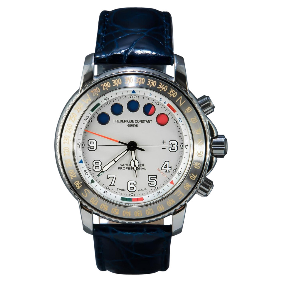 Frederique Constant Watch Leather in Blue