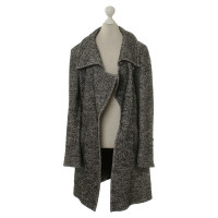 Drykorn Coat in black and white