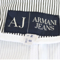 Armani Jeans Armani Jeans pinstripe slim fit jack