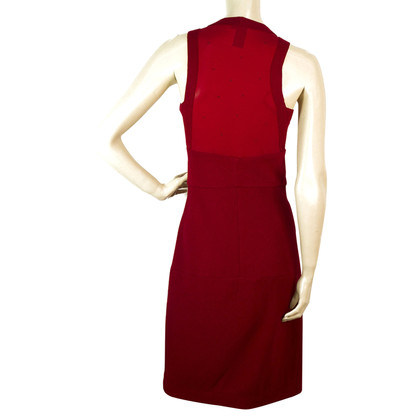 Donna Karan Dress Wool in Red