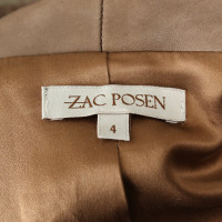 Zac Posen Jacke aus Tweed/Leder