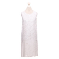 Parosh Kleid aus Viskose in Weiß