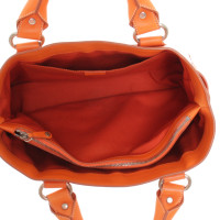 Céline Boogie Bag in Pelle in Arancio