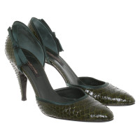 Sergio Rossi pumps made of snakeskin