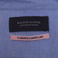 Maison Scotch Bluse in Blau