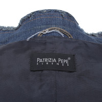 Patrizia Pepe Jacket made of leather / denim