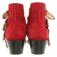Toga Pulla Ankle boots in red