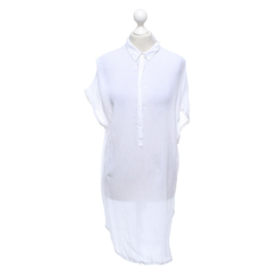 Zadig & Voltaire Kleid aus Viskose in Weiß