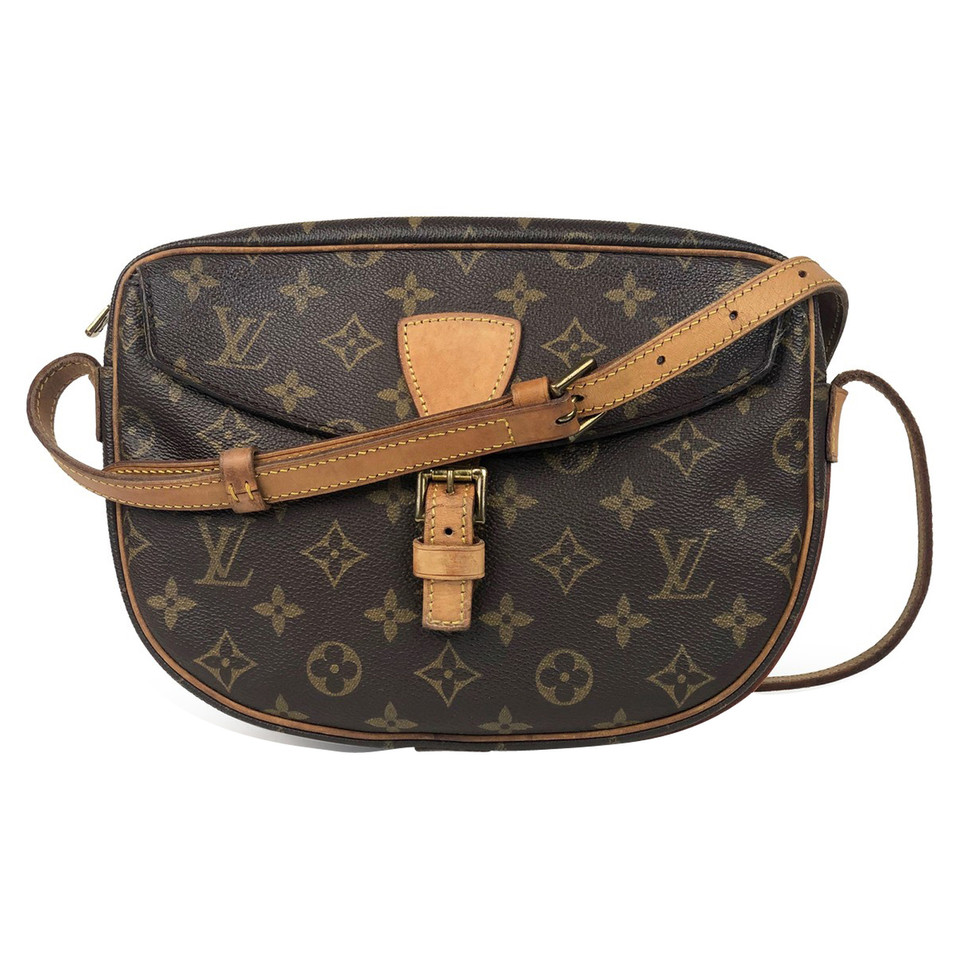 Louis Vuitton Umhängetasche aus Canvas in Braun