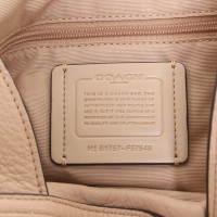 Coach Handtasche aus Leder in Nude