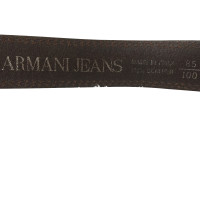 Armani Jeans leren riem