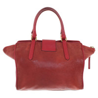 Marc By Marc Jacobs Lederen handtas in het rood