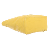 Campomaggi Shopper aus Leder in Gelb