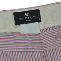 Etro cotton trousers