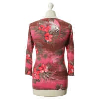 Blumarine Top met een bloemmotief