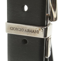Giorgio Armani riem in zwart