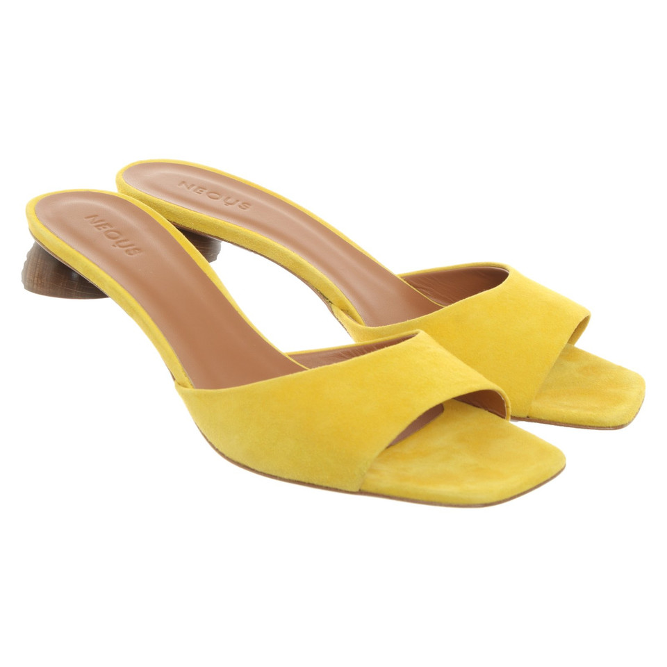 Neous Sandals Suede in Yellow