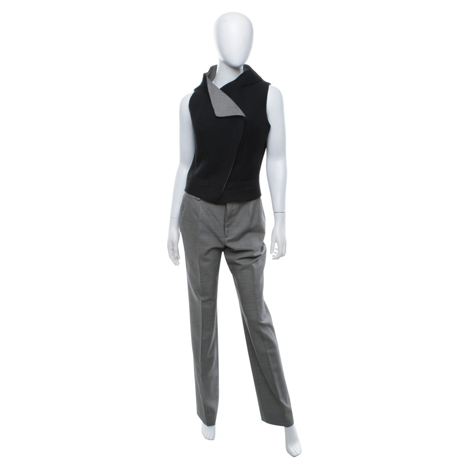 Balenciaga Tailleur pantalone in grigio / nero