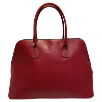 Prada Schoudertas Leer in Rood