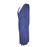 Hoss Intropia Kleid aus Viskose in Blau