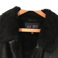 Armani Jeans Leather coat