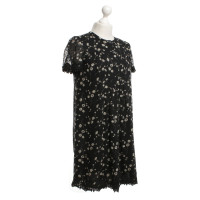 Anna Sui Blouse dress with floral pattern