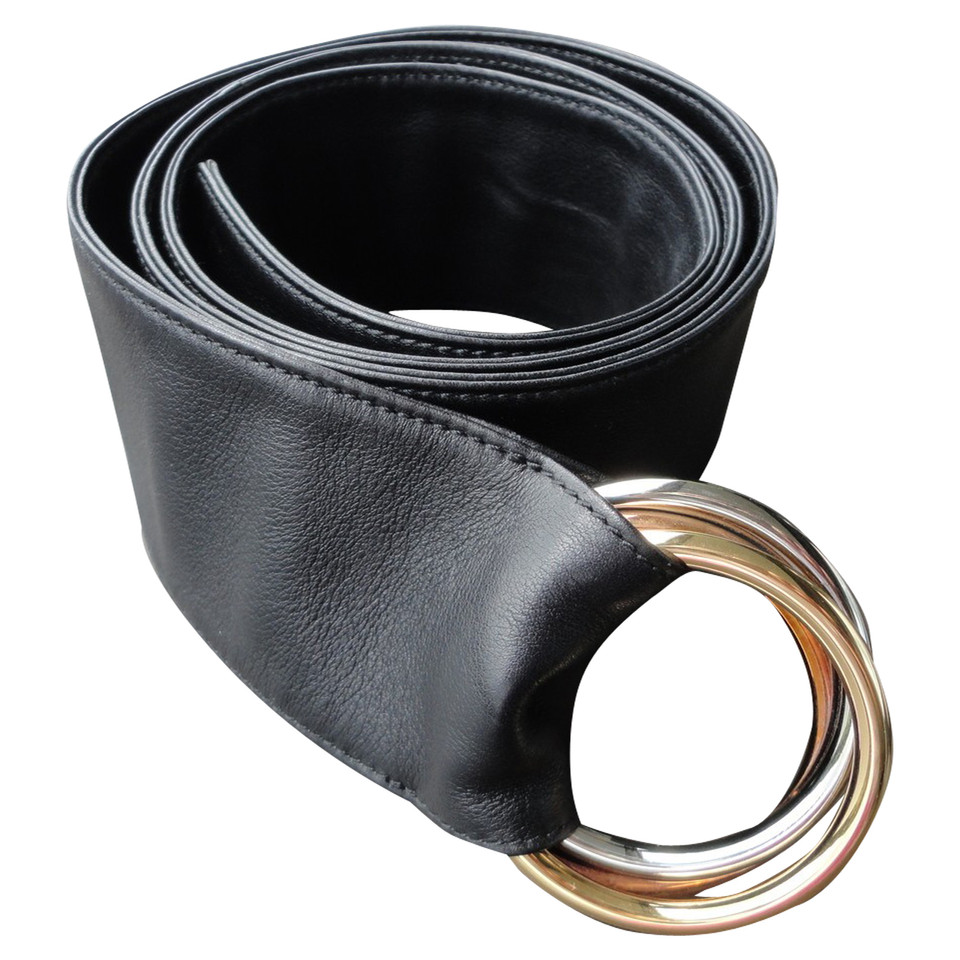 Cartier Belt Leather in Black